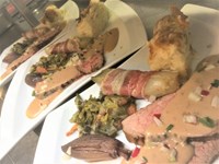 Mignon de boeuf, sauce au thym ou Roquefort